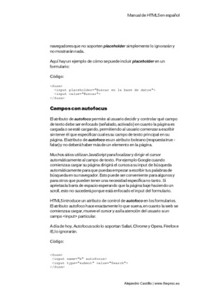 Manual de HTML5 en español