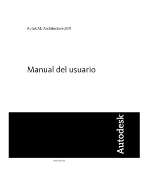 Manual del Usuario, AutoCAD Architecture 2011