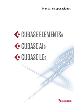 Manual de operaciones Cubase LE, Al y Elements 9
