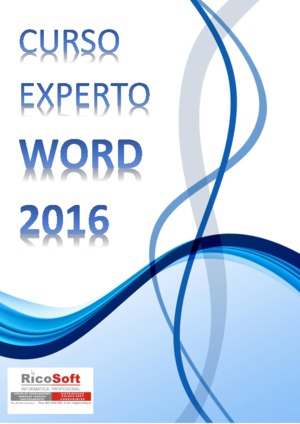 CURSO EXPERTO WORD 2016