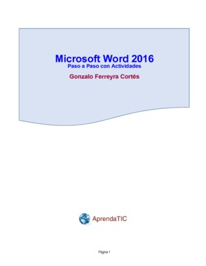 Microsoft Word 201, Paso a Paso con actividades