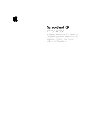 GarageBand ’09 Introducción