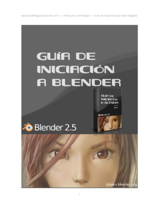Guía de iniciación a Blender