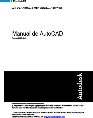Manual de AutoCAD 2008/2009/2010