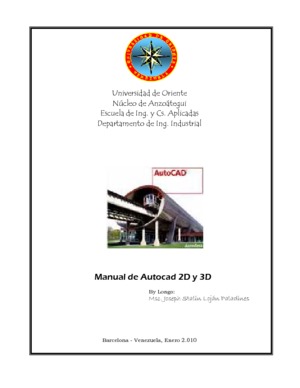 Manual de Autocad 2D y 3D