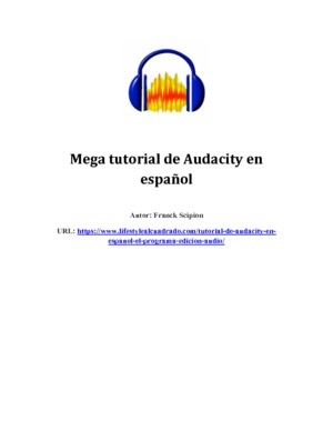 Mega tutorial de Audacity en español
