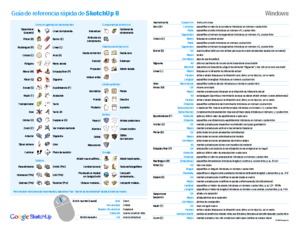 Guía de referencia rápida de SketchUp 8